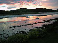 Kippford Sunset, Holiday on the Solway Firth